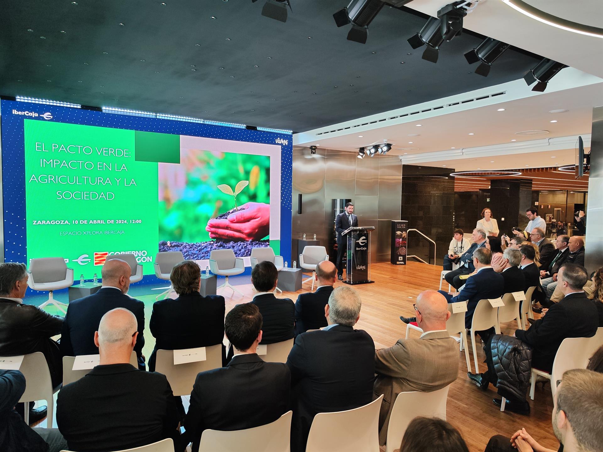 Los consejeros de VOX del Gobierno de Aragón, contra el Pacto Verde Los consejeros de VOX del Gobierno de Aragón, contra el Pacto Verde