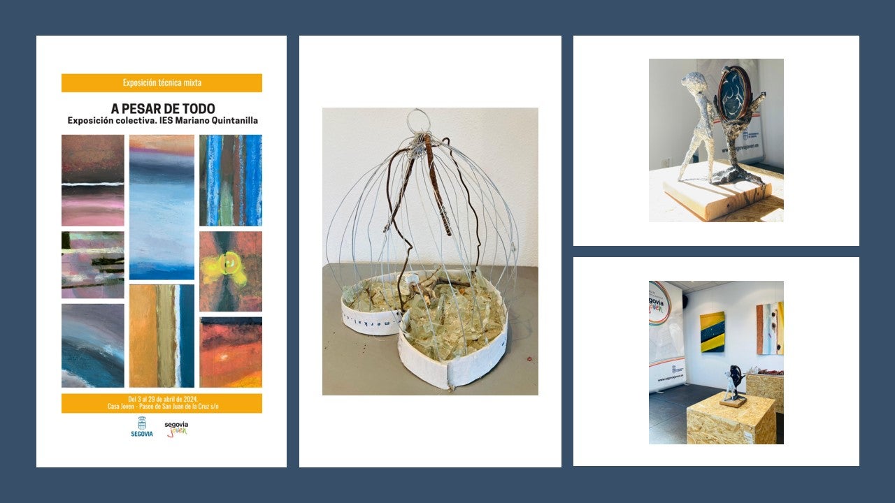 Alumnos del Mariano Quintanilla exponen sus trabajos sobre la resistencia al cambio en la Casa Joven Alumnos del Mariano Quintanilla exponen sus trabajos sobre la resistencia al cambio en la Casa Joven