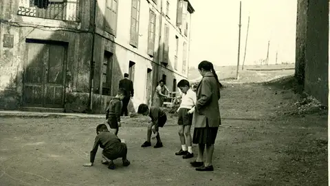 Fotografía histórica de Cimavilla Fotografía histórica de Cimavilla