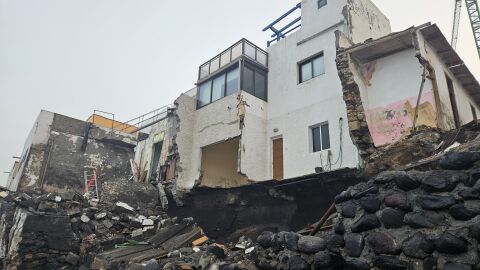 Da&ntilde;os producidos en Candelaria por el temporal costero en Tenerife