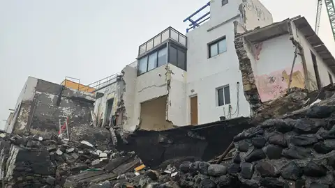 Daños producidos en Candelaria por el temporal costero en Tenerife Daños producidos en Candelaria por el temporal costero en Tenerife