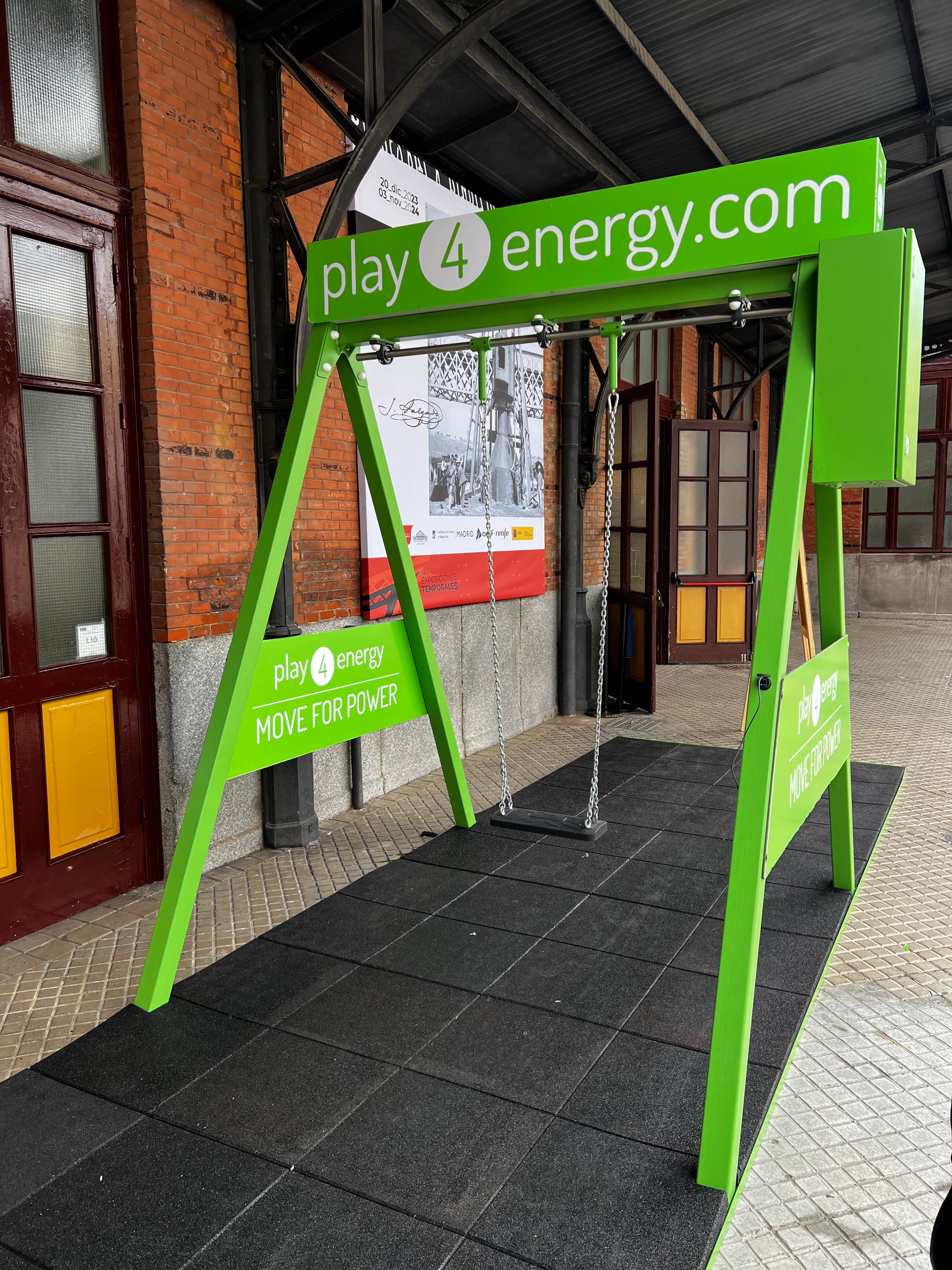 La energía se columpia La energía se columpia