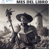 Cartel del "Mes del Libro" de Ciudad Real Cartel del "Mes del Libro" de Ciudad Real
