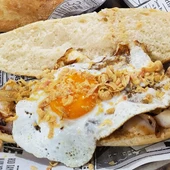 Bocadillo "El borreguet" Restaurante Arnadi Alzira Bocadillo "El borreguet" Restaurante Arnadi Alzira