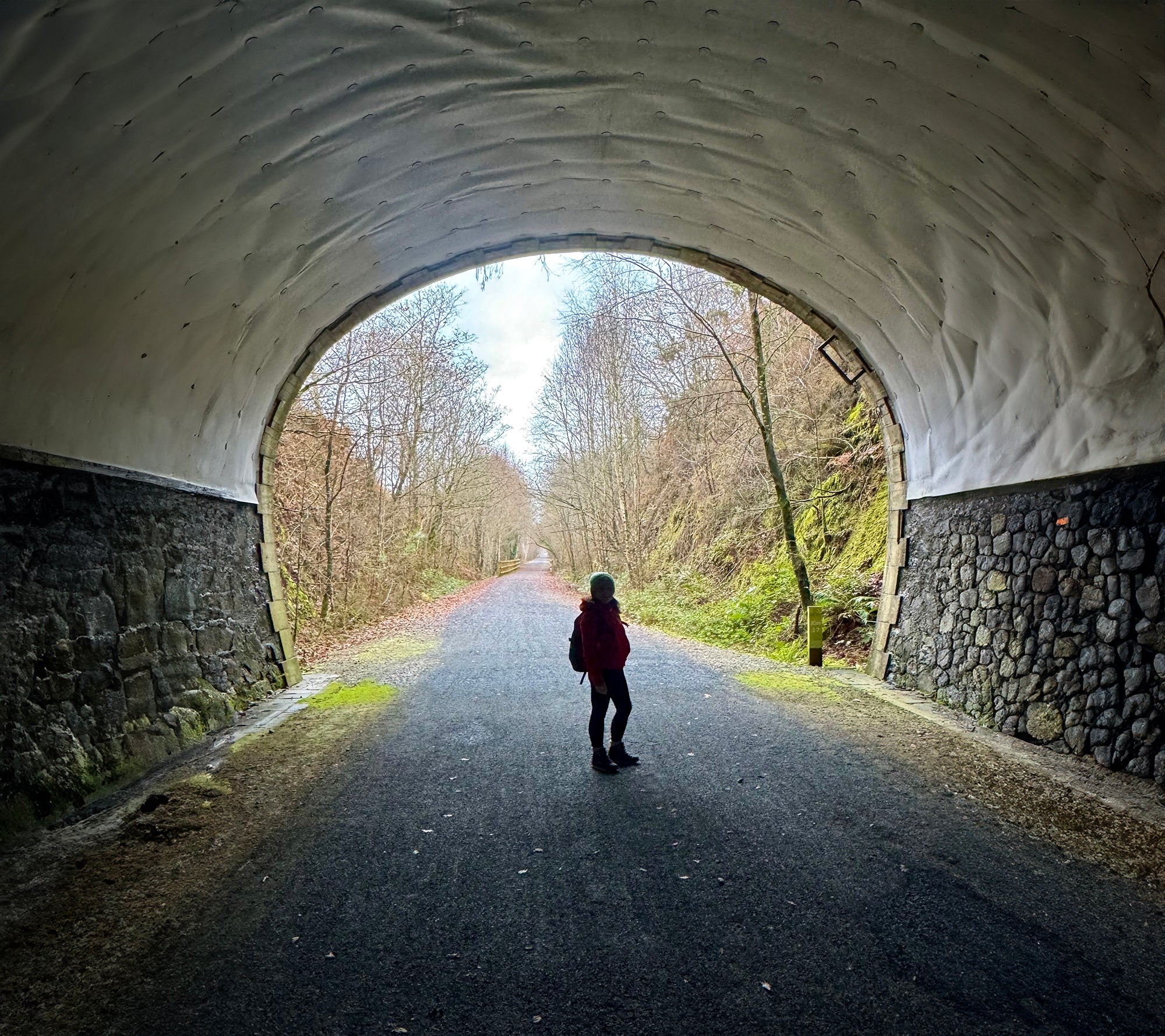 Súperfoto en la Vía Verde de Compostela-Tambre-Lengüelle Súperfoto en la Vía Verde de Compostela-Tambre-Lengüelle