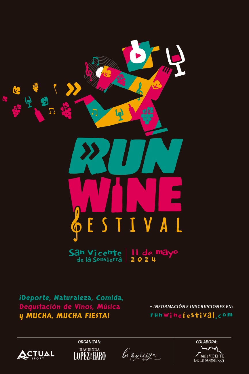 El evento Run Wine Festival de San Vicente de la Sonsierra se aplaza al 1 de septiembre El evento Run Wine Festival de San Vicente de la Sonsierra se aplaza al 1 de septiembre