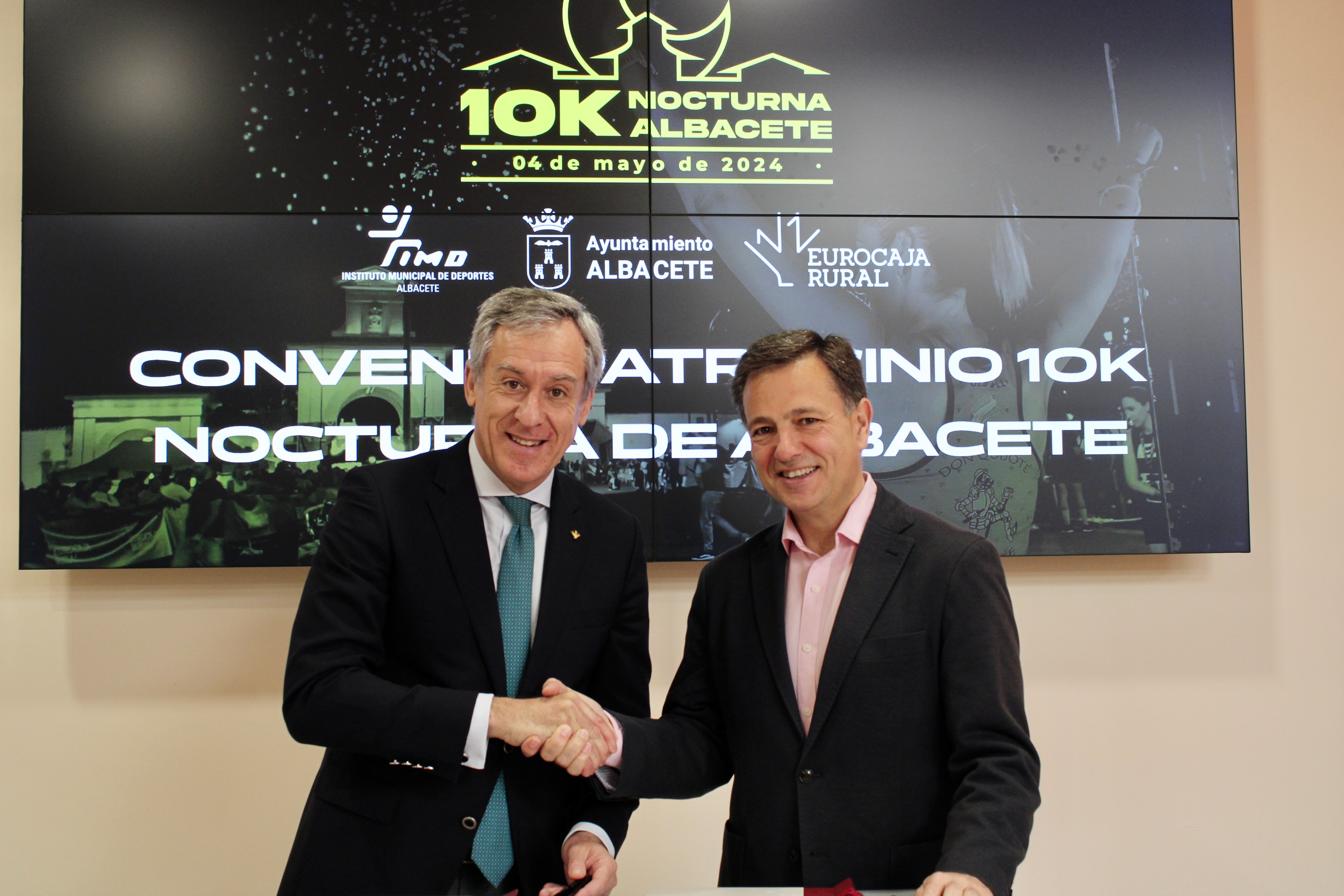 Eurocaja Rural patrocinará la 10K gracias a un convenio con el Ayuntamiento de Albacete Eurocaja Rural patrocinará la 10K gracias a un convenio con el Ayuntamiento de Albacete