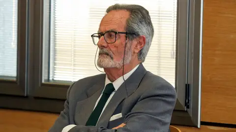 José Manuel Lomas durante el juicio José Manuel Lomas durante el juicio