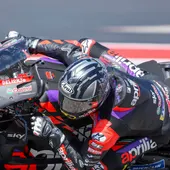 Viñales da un recital en Austin y Marc Márquez se cae siendo primero Viñales da un recital en Austin y Marc Márquez se cae siendo primero