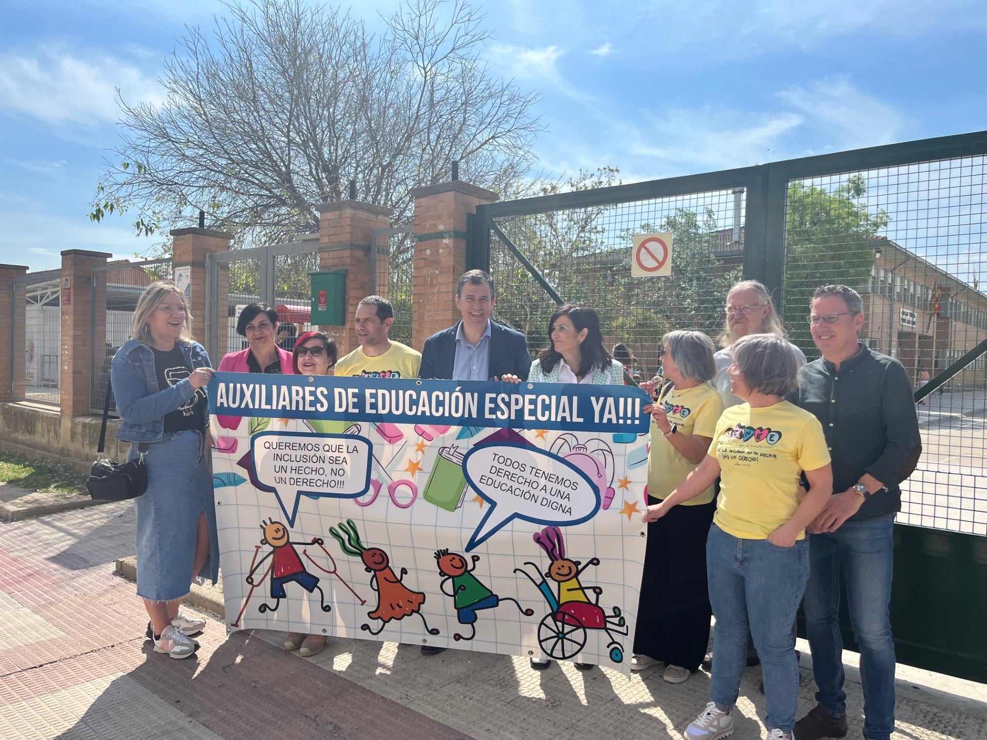 En Huesca reclaman completar las plazas de auxiliares de educación antes de que termine el curso En Huesca reclaman completar las plazas de auxiliares de educación antes de que termine el curso