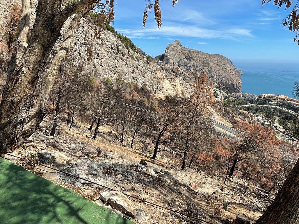 Altea realiza labores de prevención de incendios en Altea Hills Altea realiza labores de prevención de incendios en Altea Hills