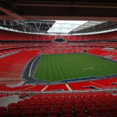 El interior del estadio de Wembley 