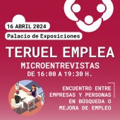 Teruel Emplea se celebra esta tarde en el Palacio de Exposiciones