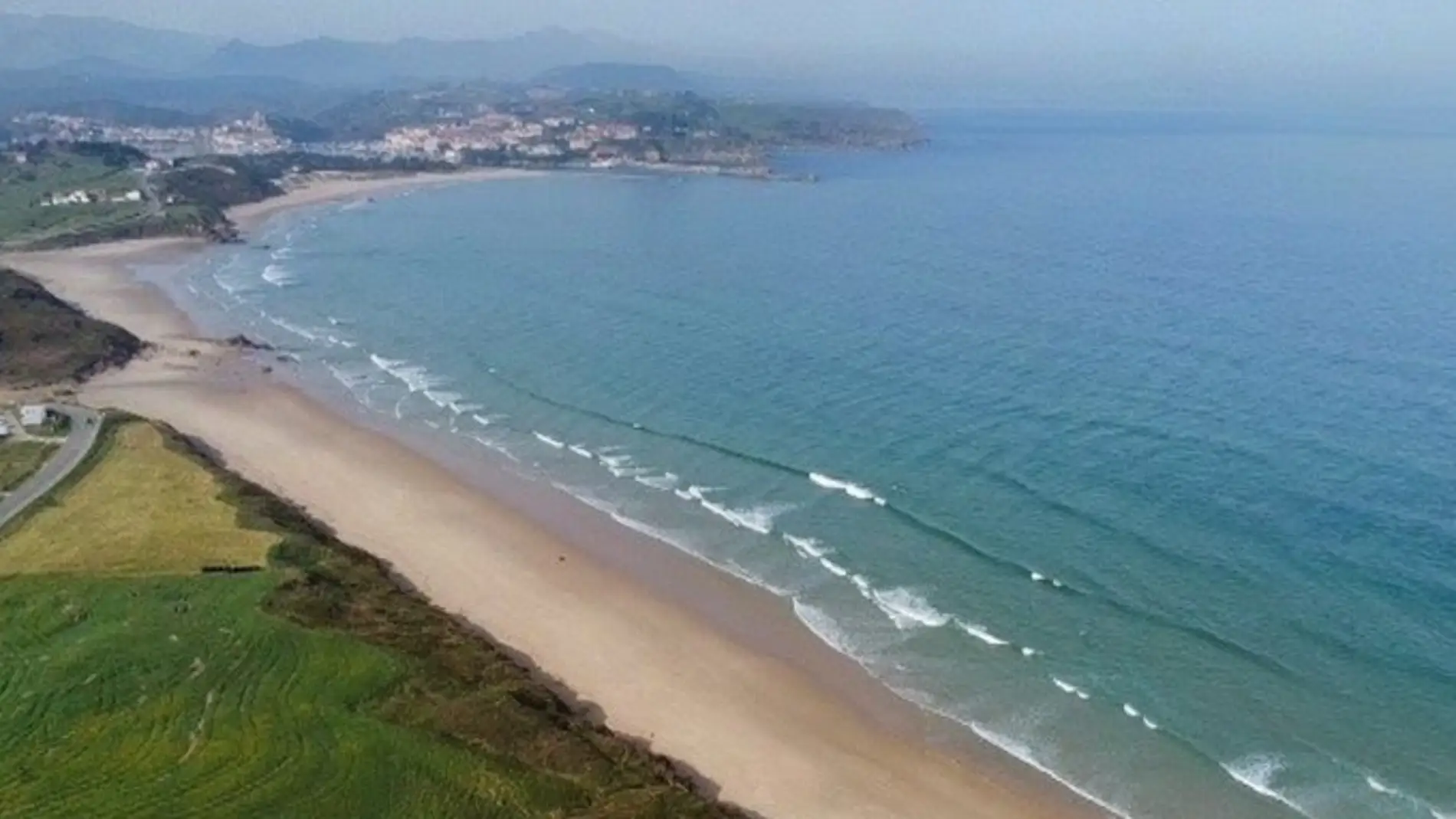 Playa de Gerra en Cantabria