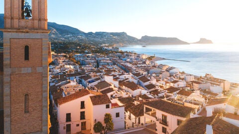 Vista a&eacute;rea de Altea
