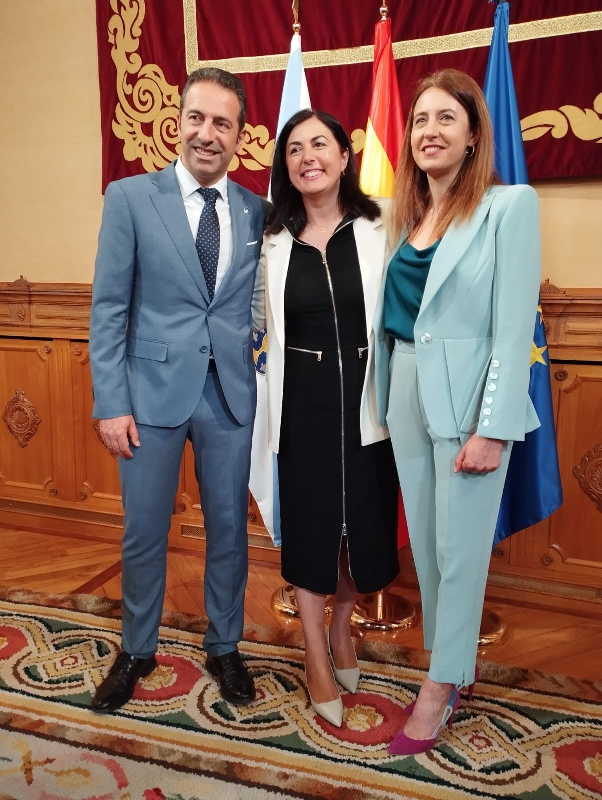 Elena Candia satisfecha con el nombramiento de dos conselleiros de Lugo Elena Candia satisfecha con el nombramiento de dos conselleiros de Lugo