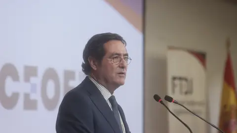 El presidente de la CEOE Antonio Garamendi El presidente de la CEOE Antonio Garamendi