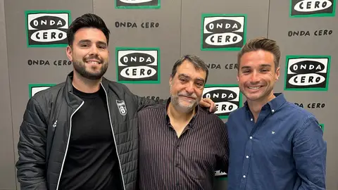 Agustín Alves (izq), Antonio García (centro) y Alejandro Benito Agustín Alves (izq), Antonio García (centro) y Alejandro Benito