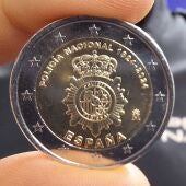 Entra en circulación la moneda de dos euros conmemorativa del 200 aniversario de la Policía Nacional |Foto de Archivo