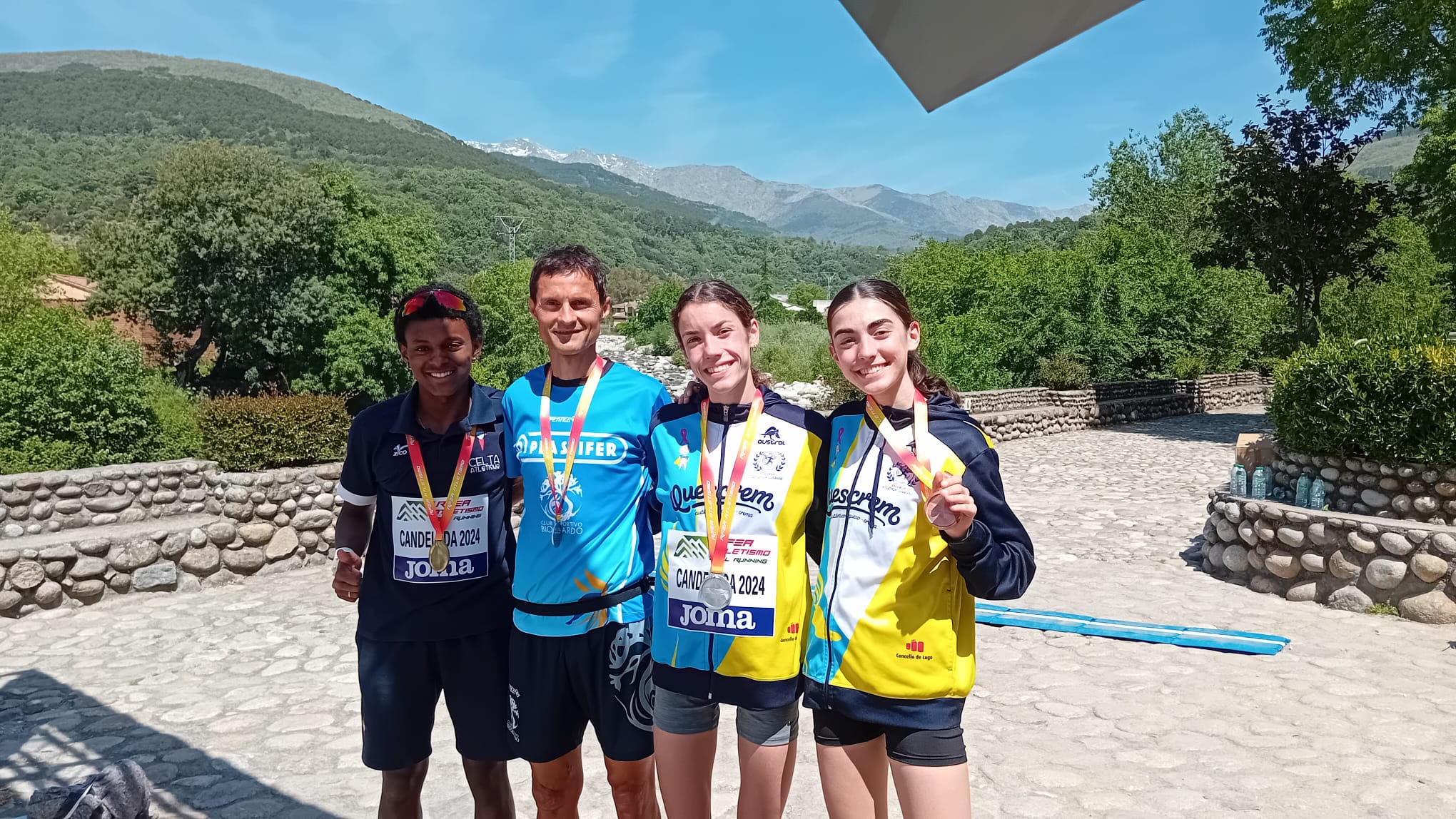 O atletismo galego logra seis medallas no cume de Gredos O atletismo galego logra seis medallas no cume de Gredos