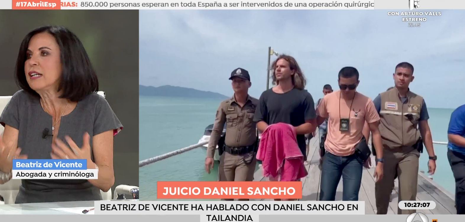 Beatriz de Vicente desvela que Daniel Sancho tiene asumido que su abogado "es de pastel" Beatriz de Vicente desvela que Daniel Sancho tiene asumido que su abogado "es de pastel"