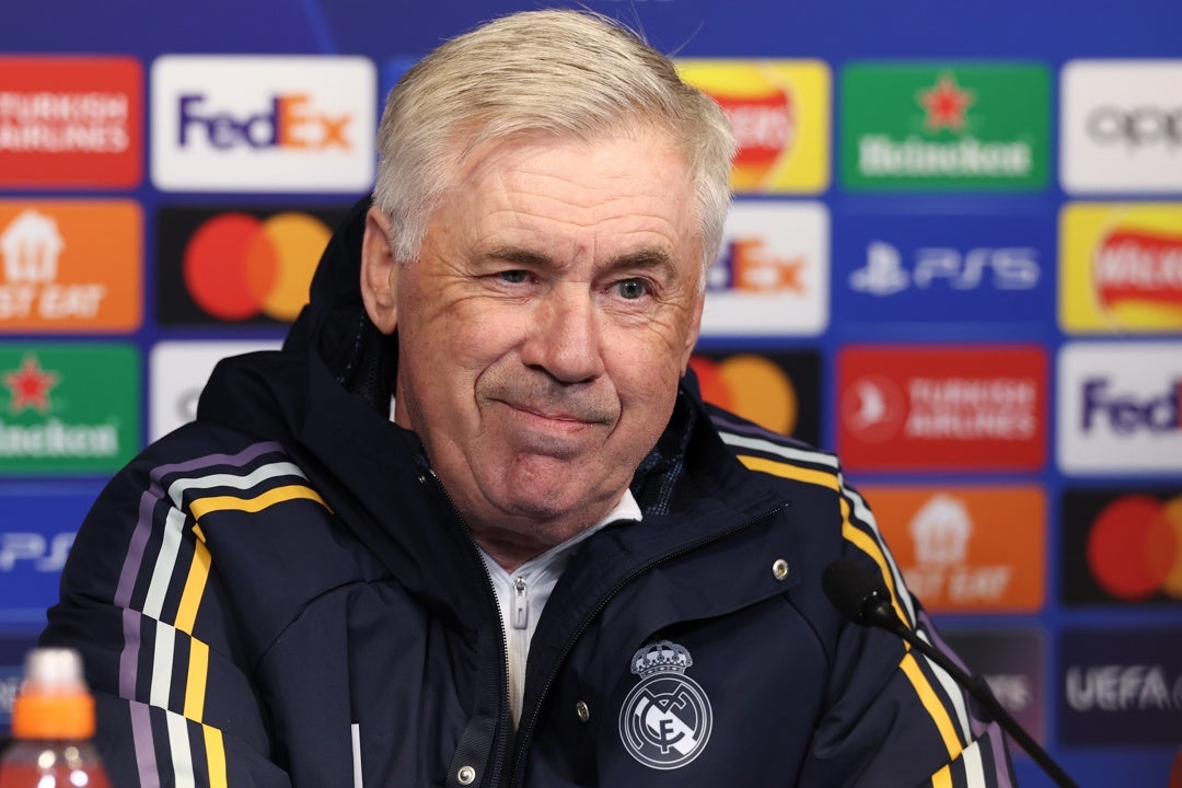 Ancelotti: "El City no me quita el sueño" Ancelotti: "El City no me quita el sueño"