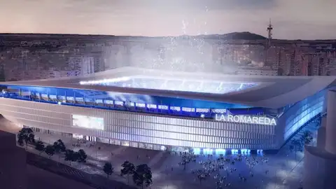 Imagen virtual de la Nueva Romareda Imagen virtual de la Nueva Romareda