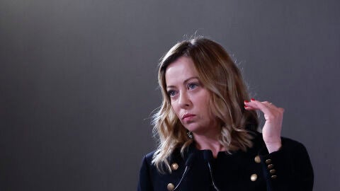 La primera ministra italiana Giorgia Meloni
