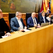 Pleno en la Diputación de León Pleno en la Diputación de León