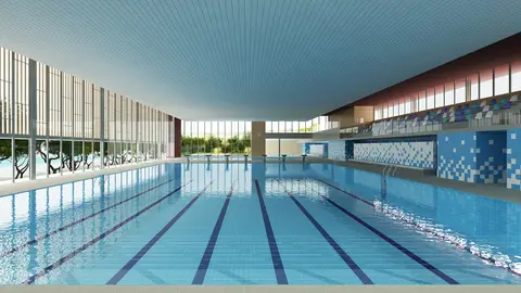 Imagen de la futura piscina climatizada PISCINA CLIMATIZADA