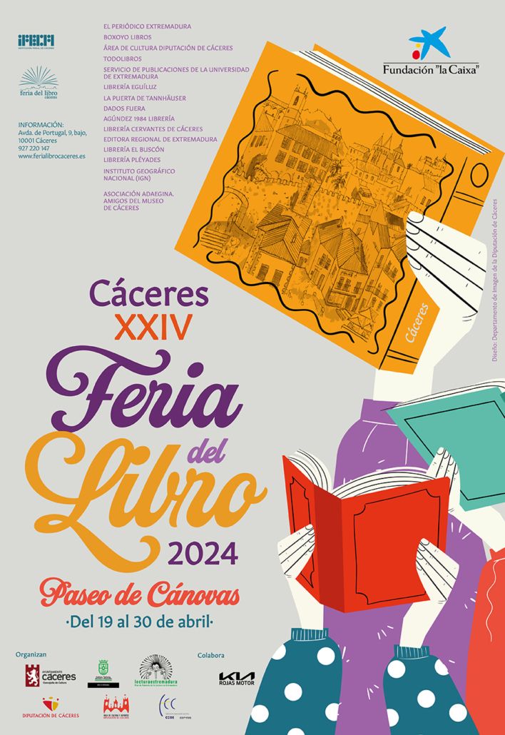 Landero, Pérez Gellida y Pablo Vierci estarán presentes en la XXIV Feria del Libro de Cáceres del 19 al 30 de abril Landero, Pérez Gellida y Pablo Vierci estarán presentes en la XXIV Feria del Libro de Cáceres del 19 al 30 de abril