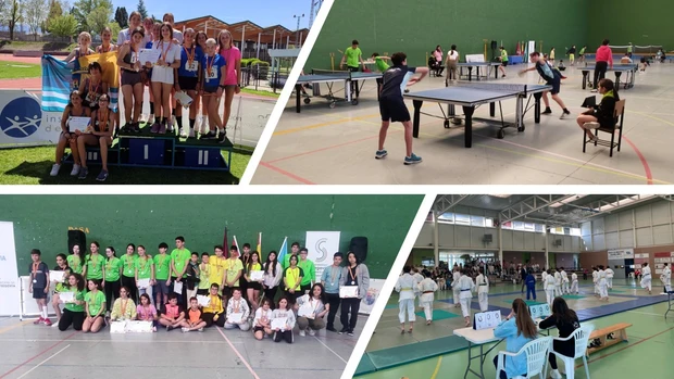 Deporte escolar de la Diputación de Segovia