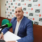 Julián Triguero en los estudios de Onda Cero Ciudad Real Julián Triguero en los estudios de Onda Cero Ciudad Real