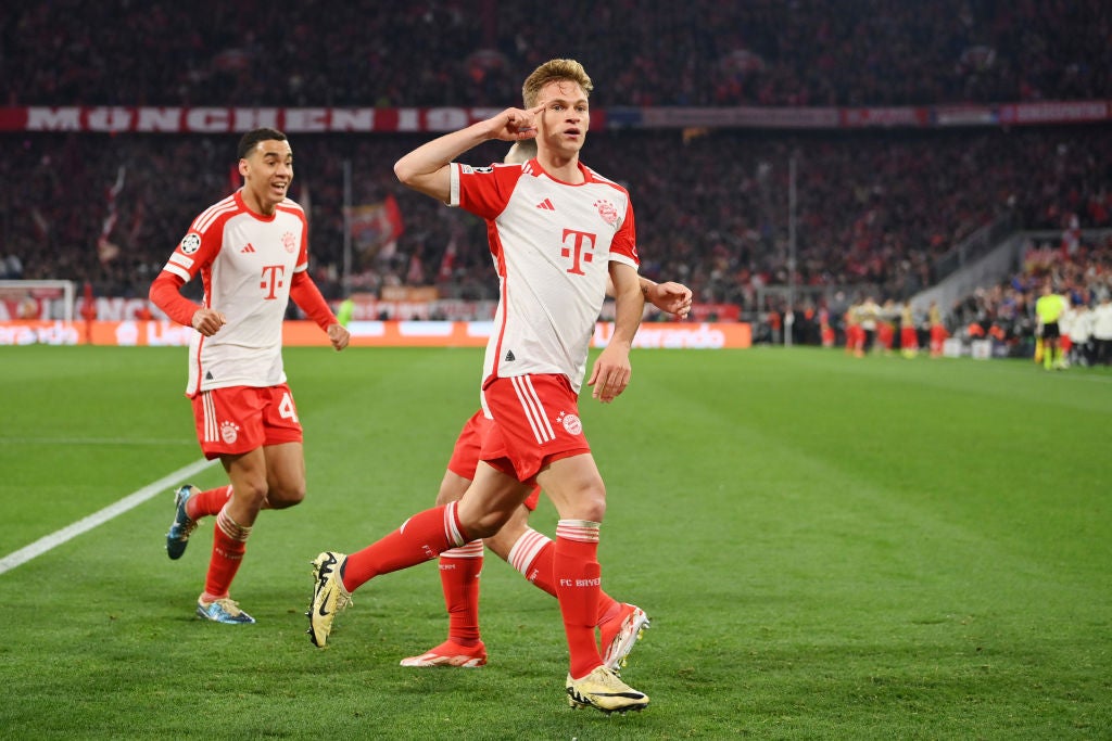 Kimmich mete al Bayern en semifinales Kimmich mete al Bayern en semifinales