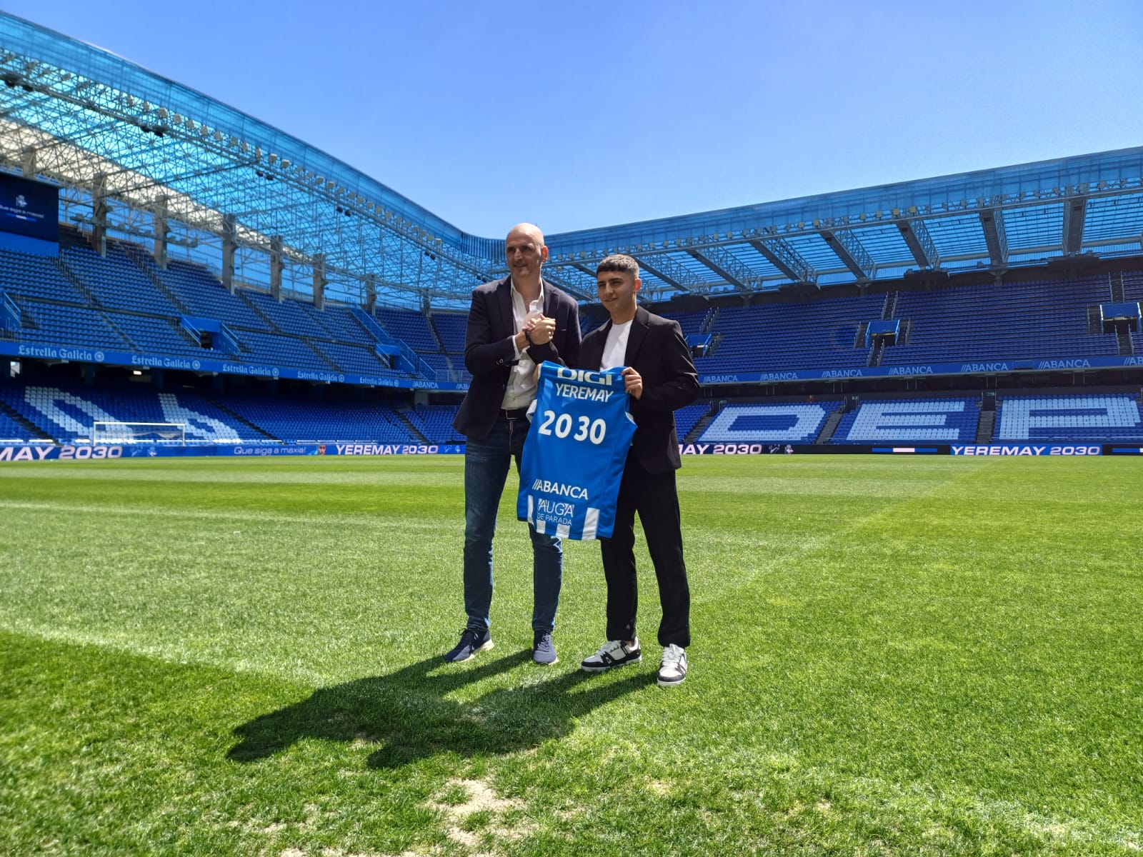 Yeremay renueva hasta 2030 con el Deportivo: "Nadie me ha regalado nada, lo he ganado con mi trabajo" Yeremay renueva hasta 2030 con el Deportivo: "Nadie me ha regalado nada, lo he ganado con mi trabajo"