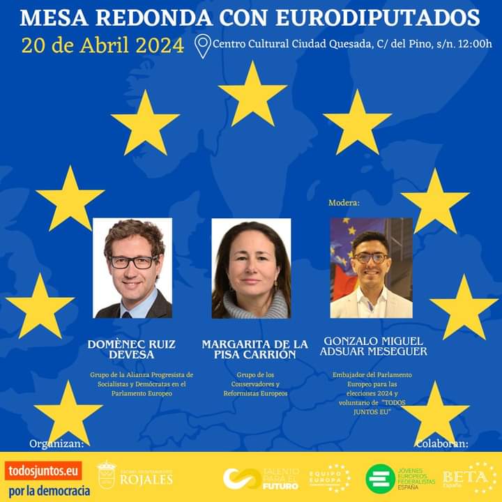 Rojales acoge este sábado una mesa redonda con eurodiputados Rojales acoge este sábado una mesa redonda con eurodiputados