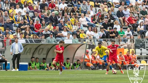 El conjunto oriolano espera contar con el apoyo de la afición en lo que se prevé pude ser un lleno absoluto en las gradas de Los Arcos El conjunto oriolano espera contar con el apoyo de la afición en lo que se prevé pude ser un lleno absoluto en las gradas de Los Arcos
