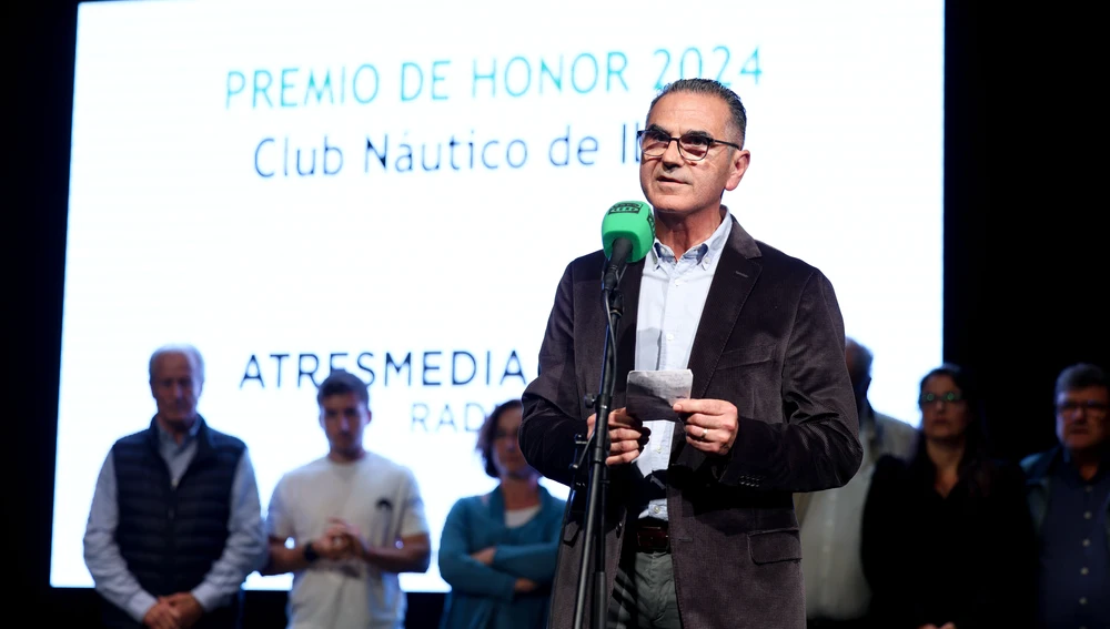 Vicent Canals, director del Club Náutico Ibiza parafraseó a Marià Villangómez Vicent Canals, director del Club Náutico Ibiza parafraseó a Marià Villangómez