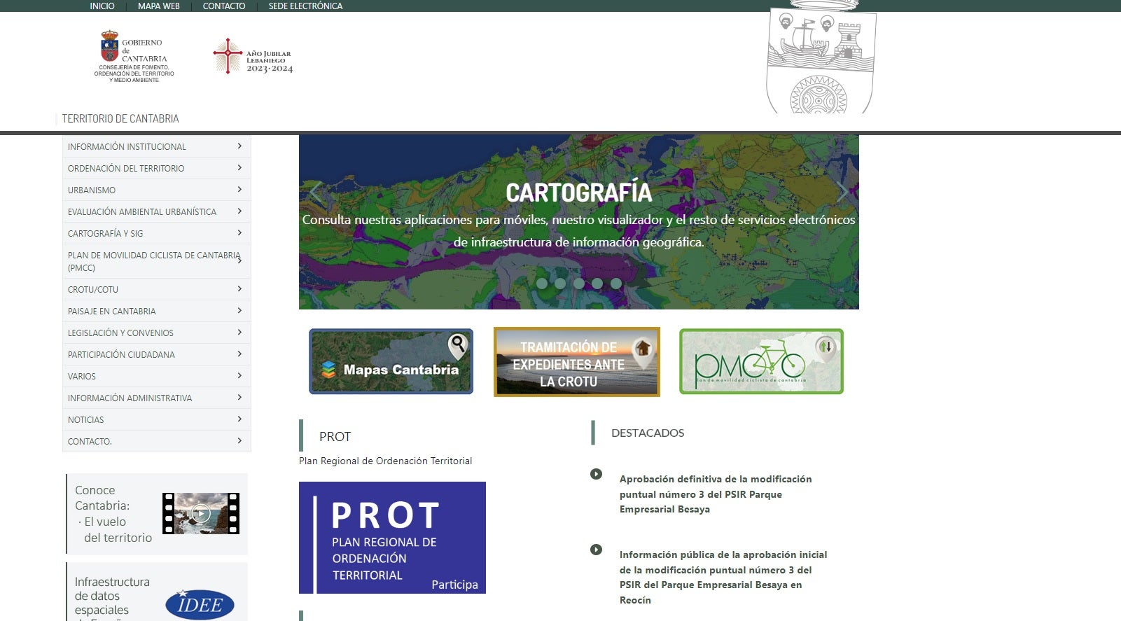 Esta es la web en la que debes entrar para realizar aportaciones al Plan Regional de Ordenación Territorial de Cantabria Esta es la web en la que debes entrar para realizar aportaciones al Plan Regional de Ordenación Territorial de Cantabria