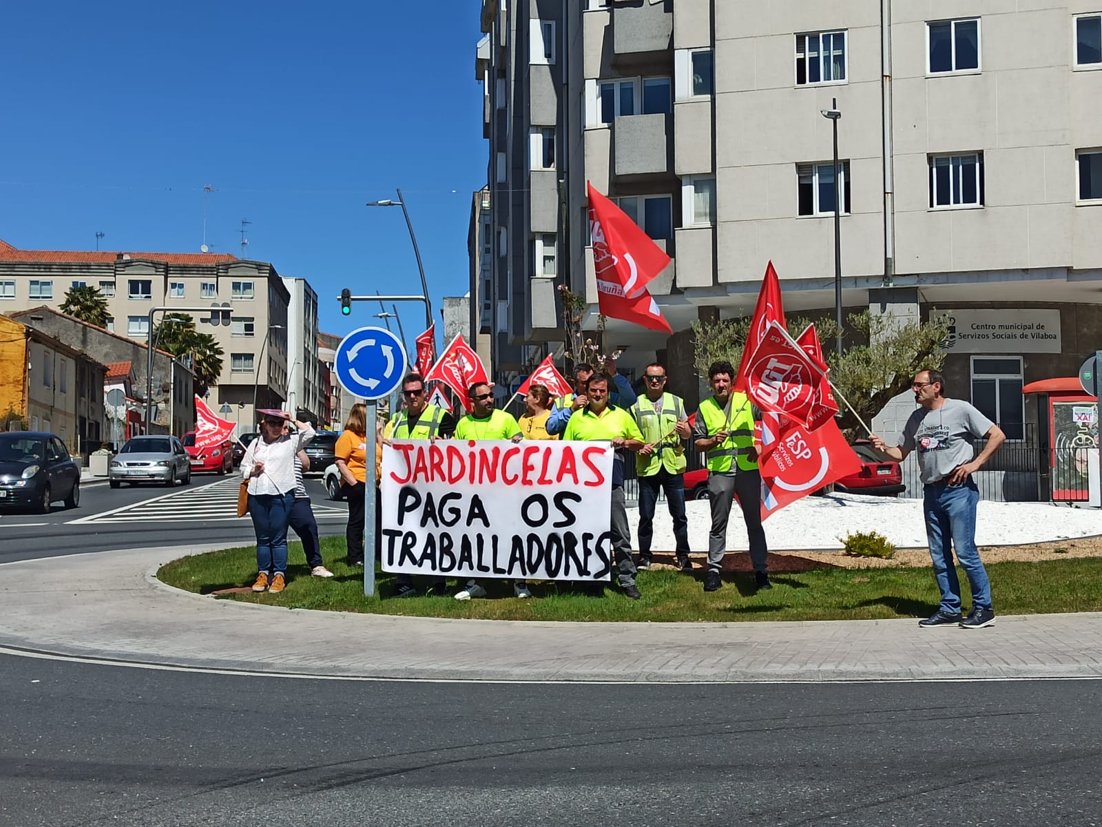Los trabajadores de Jardín Celas se movilizan contra el ERTE total Los trabajadores de Jardín Celas se movilizan contra el ERTE total