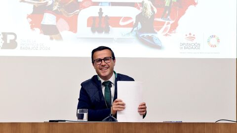Miguel &Aacute;ngel Gallardo, presidente de la Diputaci&oacute;n de Badajoz