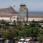 Vista del aeropuerto Tenerife Sur- Reina Sofía