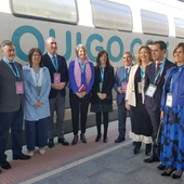 inaugurados los nuevos servicios de trenes de alta velocidad OUIGO inaugurados los nuevos servicios de trenes de alta velocidad OUIGO