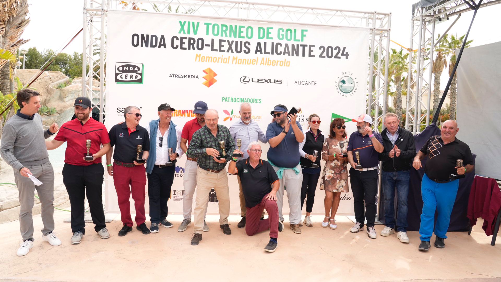 Máxima emoción en el XIV Torneo Onda Cero Lexus Alicante Máxima emoción en el XIV Torneo Onda Cero Lexus Alicante