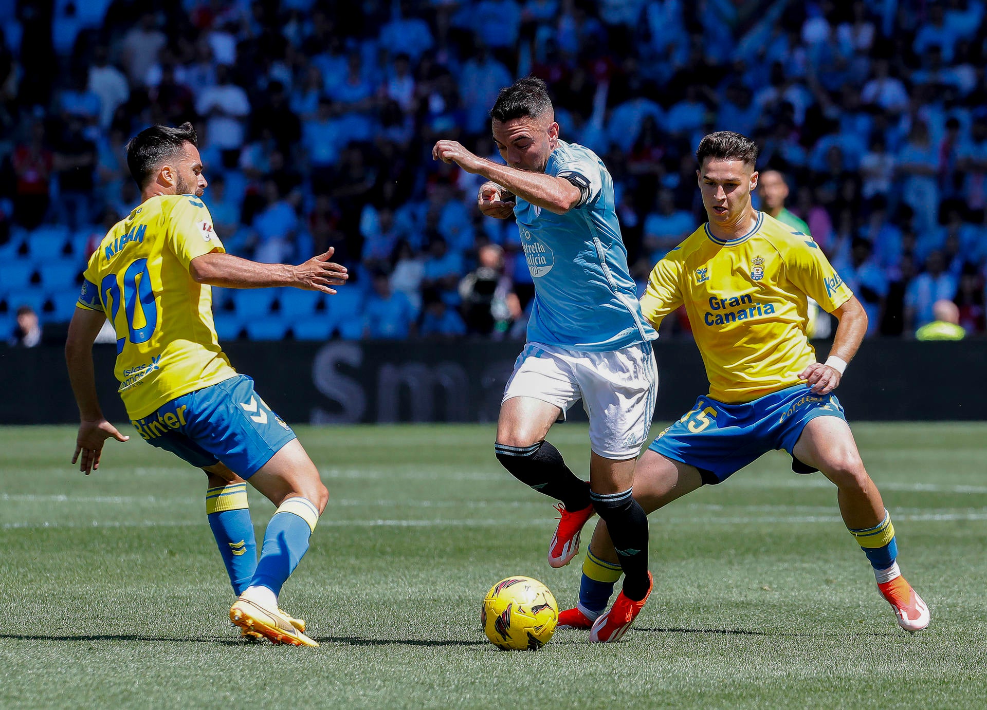 Aspas acerca al Celta a la permanencia Aspas acerca al Celta a la permanencia