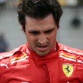 El piloto español de Ferrari Carlos Sainz Jr. antes del Sprint del Gran Premio de China