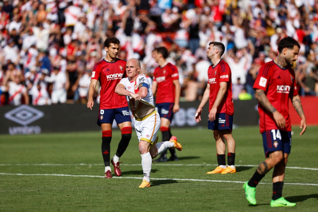 Osasuna tira la toalla en Vallecas Osasuna tira la toalla en Vallecas