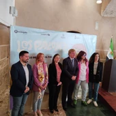 Autoridades presentes en la presentación del cartel y la programación de 'L@s Palom@s' 2024. Autoridades presentes en la presentación del cartel y la programación de 'L@s Palom@s' 2024.
