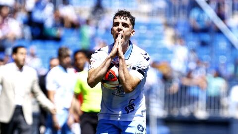 Gabilondo, jugador del M&aacute;laga CF