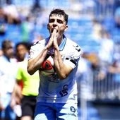 Gabilondo, jugador del Málaga CF Gabilondo, jugador del Málaga CF